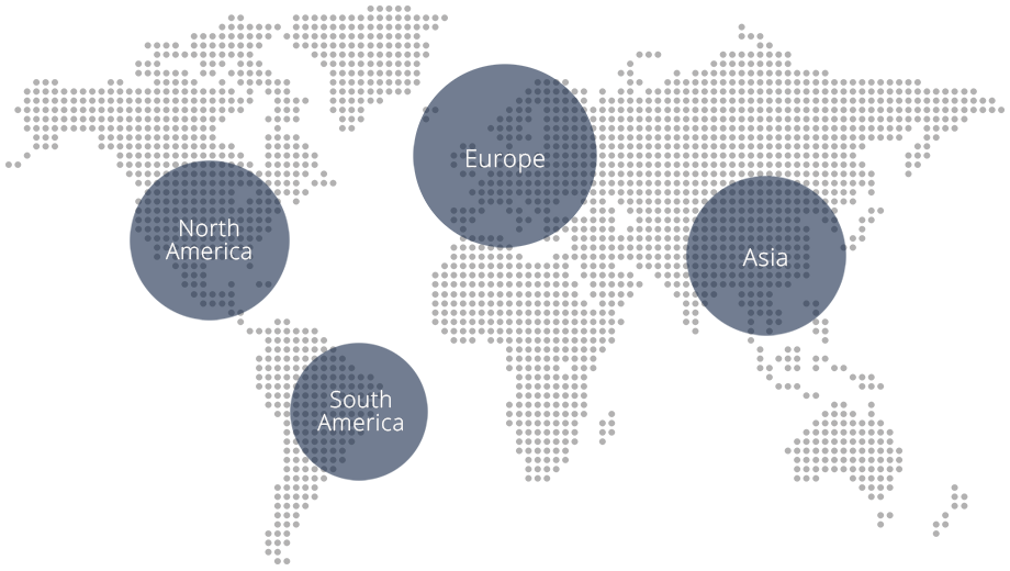 Locations of Rocio Development Clients
